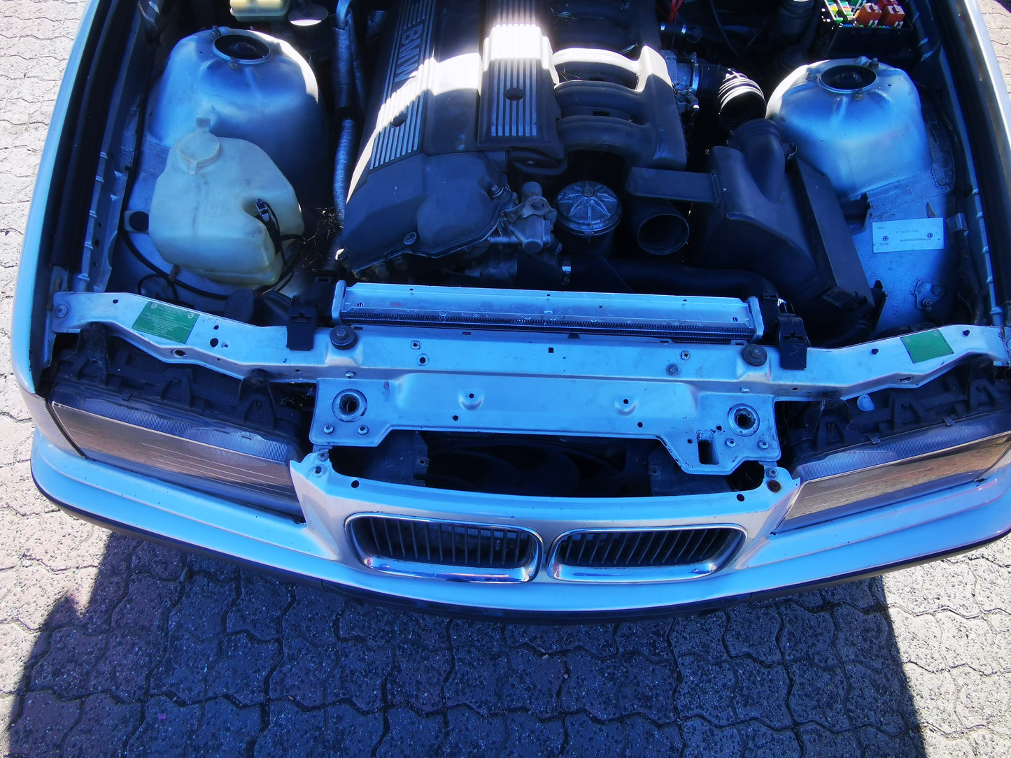 1994 BMW 3 SERIES +HEADLIGHT+ E36 CPE/SED (NON PIMPLE) 05/91-10/94 63121393343 LEFT HEADLAMP