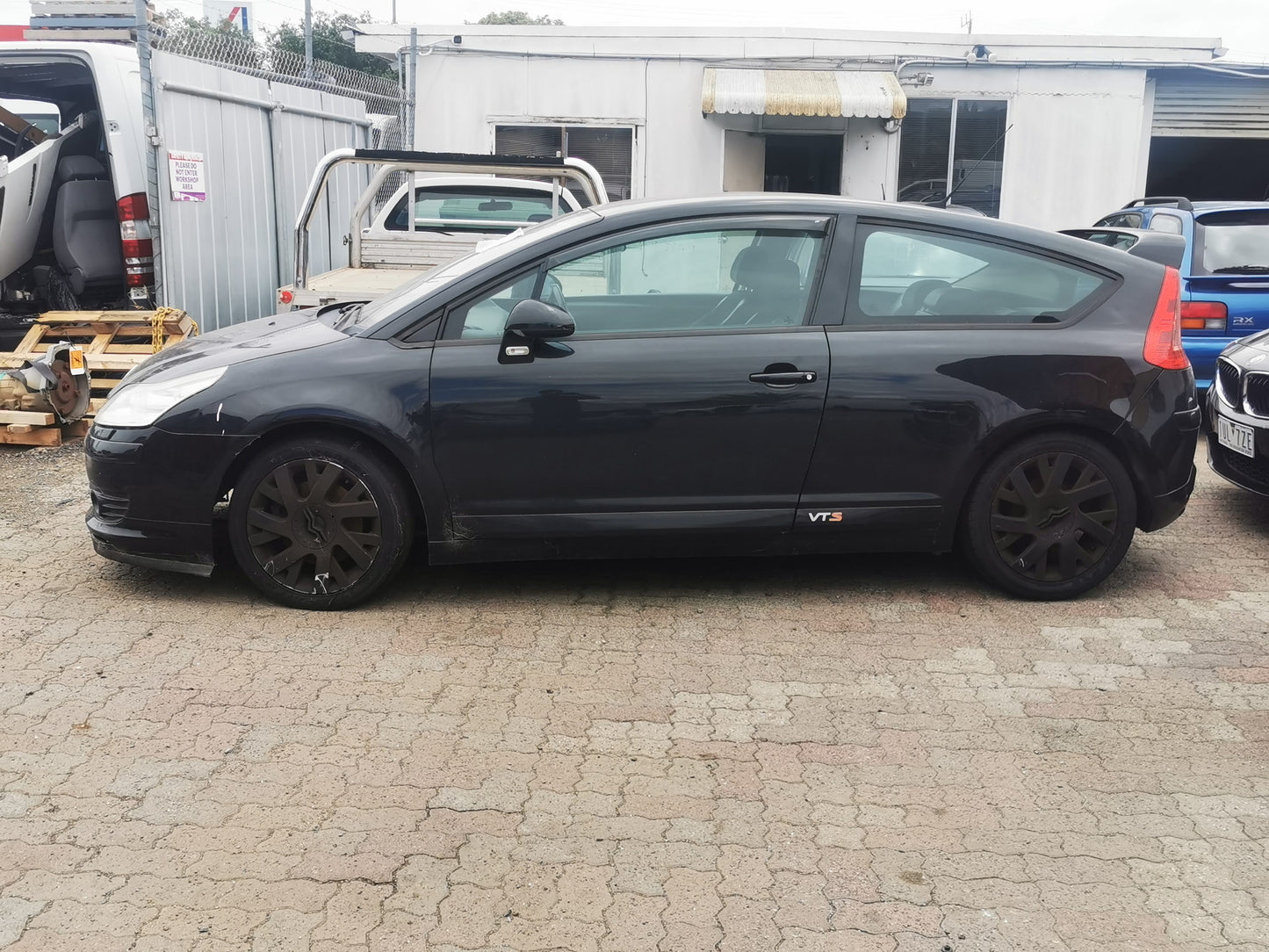 2005 CITROEN C4 COUPE, 03/05-02/09 7410X0 REAR BUMPER