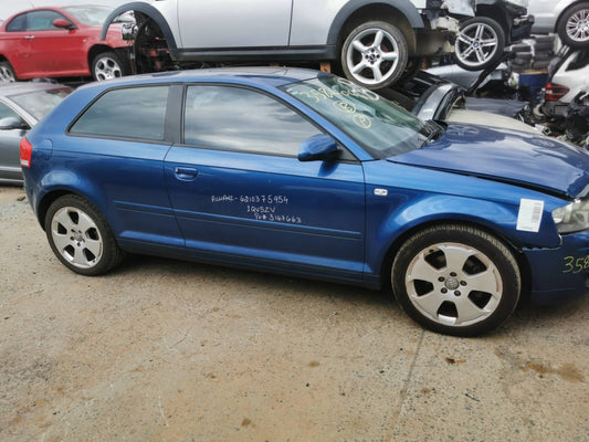 2005 AUDI A3 A3, 8P, HALOGEN TYPE, 06/04-07/08 8P0941003L LEFT HEADLAMP
