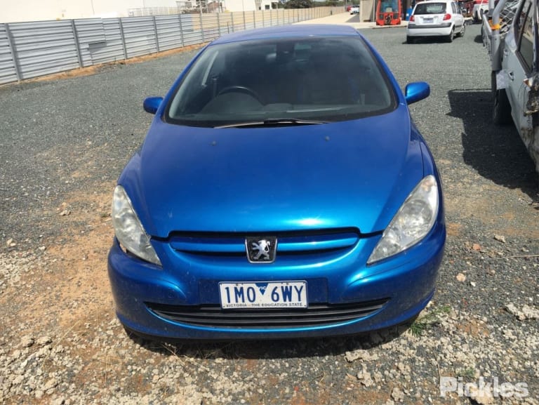 2005 PEUGEOT 307 T5-T6, POWER, NON FOLDING (1 PLUG TYPE), 12/01-12/09 8149CF LEFT DOOR MIRROR