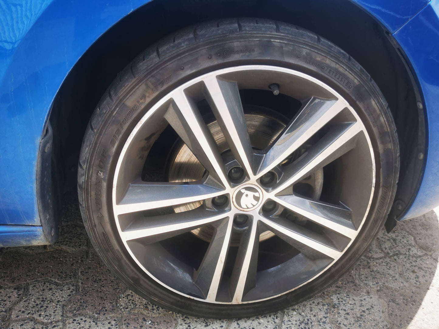 2016 SKODA RAPID NH, 05/14-12/20 5JA807221B FRONT BUMPER