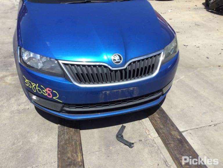 2016 SKODA RAPID NH, 05/14-12/20 5JA807221B FRONT BUMPER