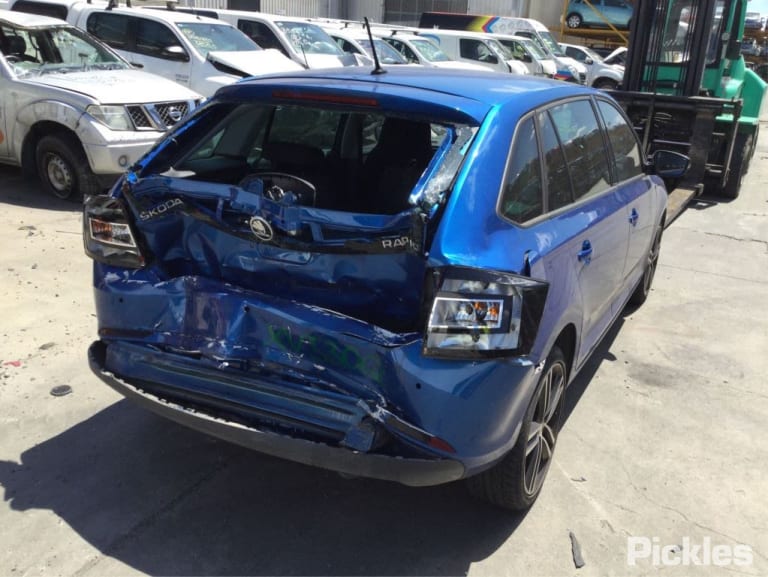 2016 SKODA RAPID RIGHT REAR DOOR LOCK, NH, 05/14-02/17 5E0839016A DOOR BOOT GATE LOCK