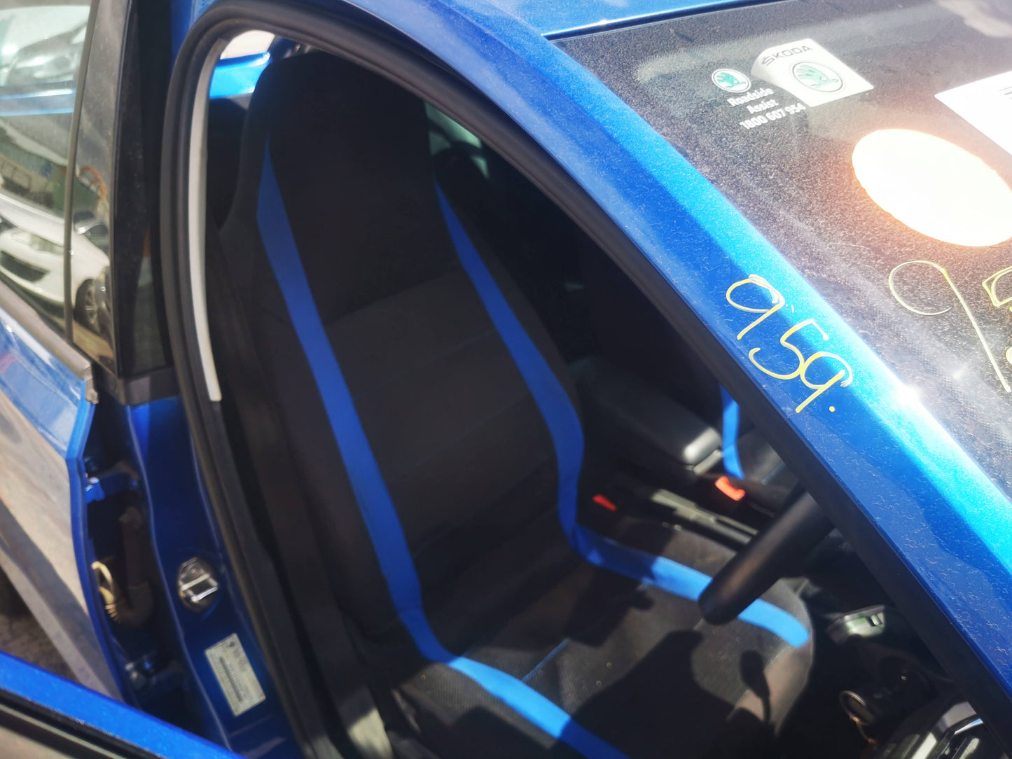 2016 SKODA RAPID RIGHT REAR DOOR LOCK, NH, 05/14-02/17 5E0839016A DOOR BOOT GATE LOCK