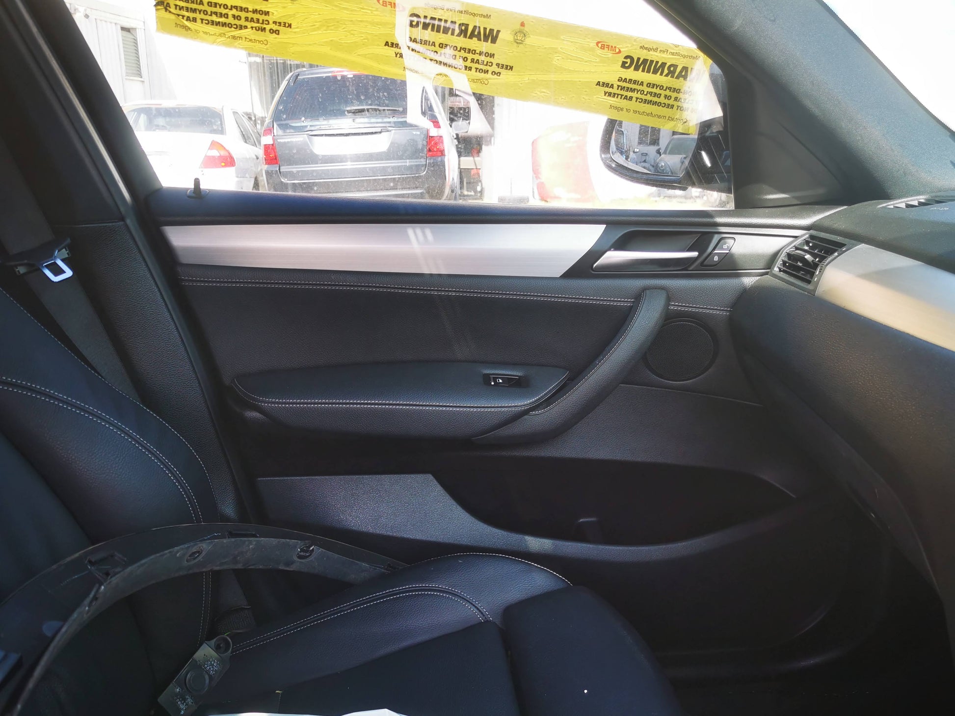 2016 BMW X4 LEFT FRONT DOOR LOCK, F26, 05/14-02/18 51217202144 DOOR BOOT GATE LOCK