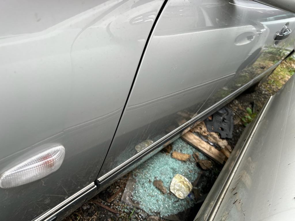 1996 MERCEDES E CLASS W210, SEDAN, NON AIR BAG TYPE, 01/96-10/99 A2107302405 RIGHT REAR DOOR SLIDING
