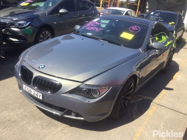 2007 BMW 6 SERIES E63, COUPE, 05/04-06/07 63127165977 LEFT HEADLAMP