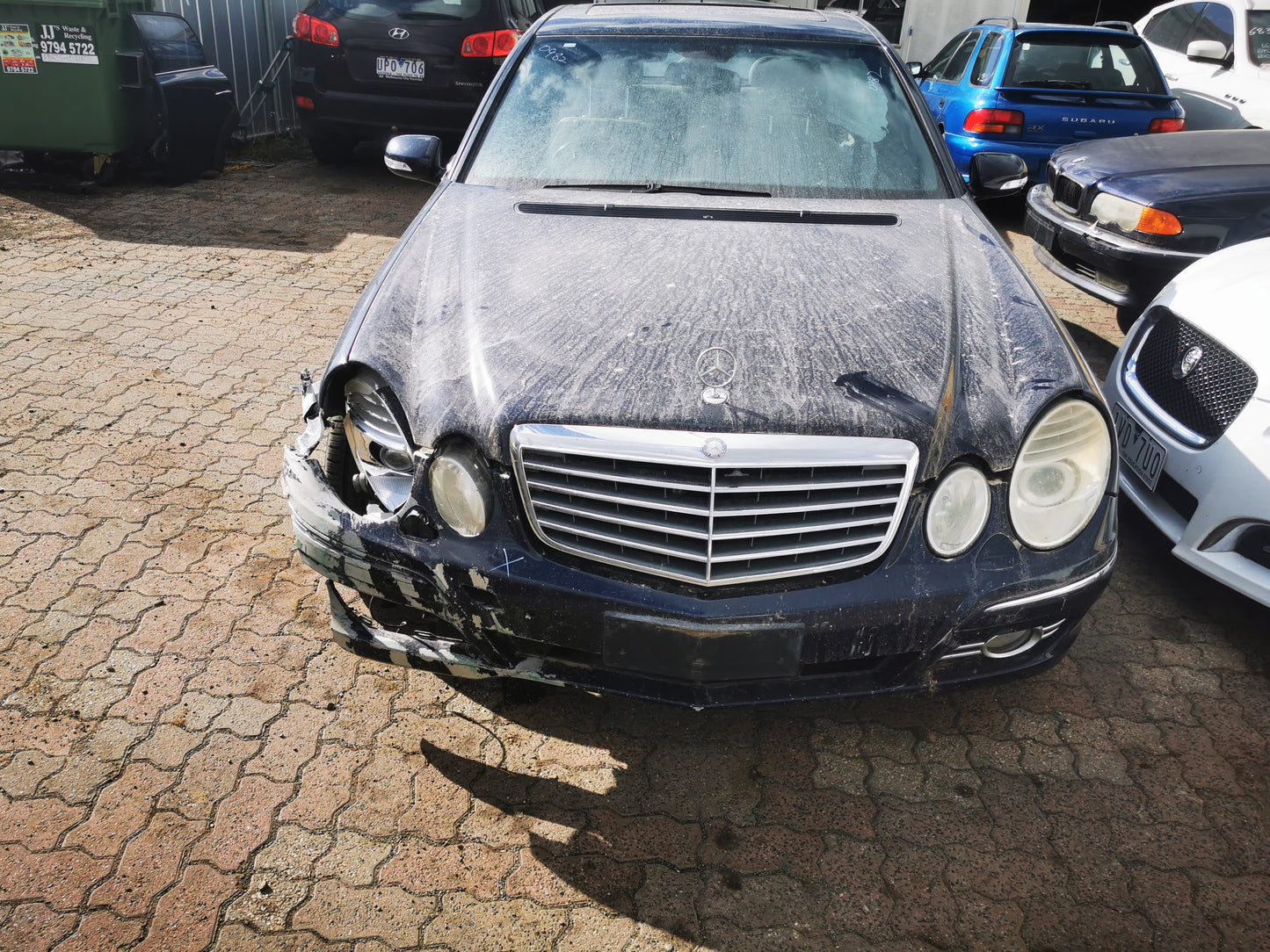 2008 MERCEDES E CLASS W211/S211, MANUAL FOLD (2 PLUG, 4/9 WIRE), 06/06-12/09 A2118100864 RIGHT DOOR MIRROR