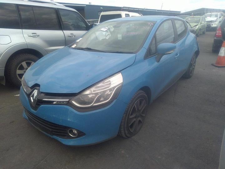 2014 RENAULT CLIO LH FRONT, SEAT BELT ONLY, X98, 09/13-10/19 SEAT BELT STALK