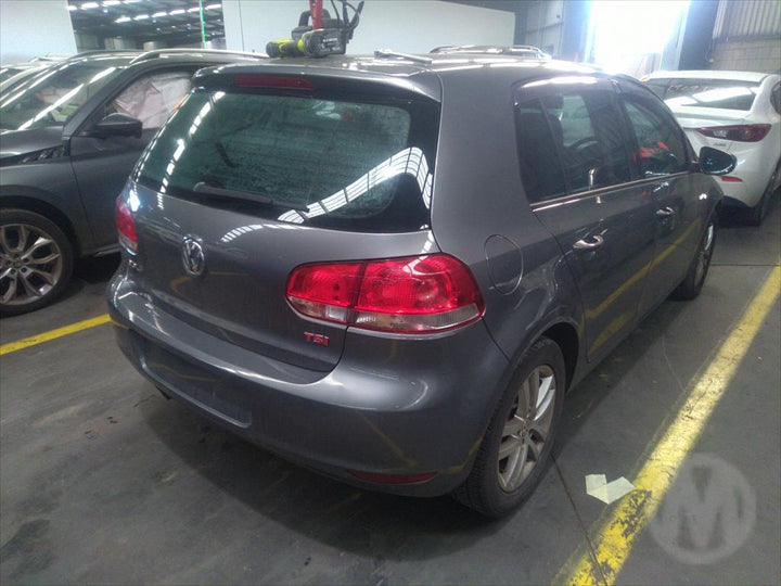 2011 VOLKSWAGEN GOLF GEN 6, HATCH, STANDARD, NON PARK SENSOR TYPE, 10/08-03/13 5K6807421 REAR BUMPER