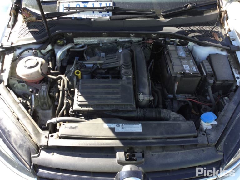 2017 VOLKSWAGEN GOLF GEN 7, ON MOTOR P/N 5Q0614517CG, 03/13-08/20 5Q0614517CG ABS PUMP MODULATOR