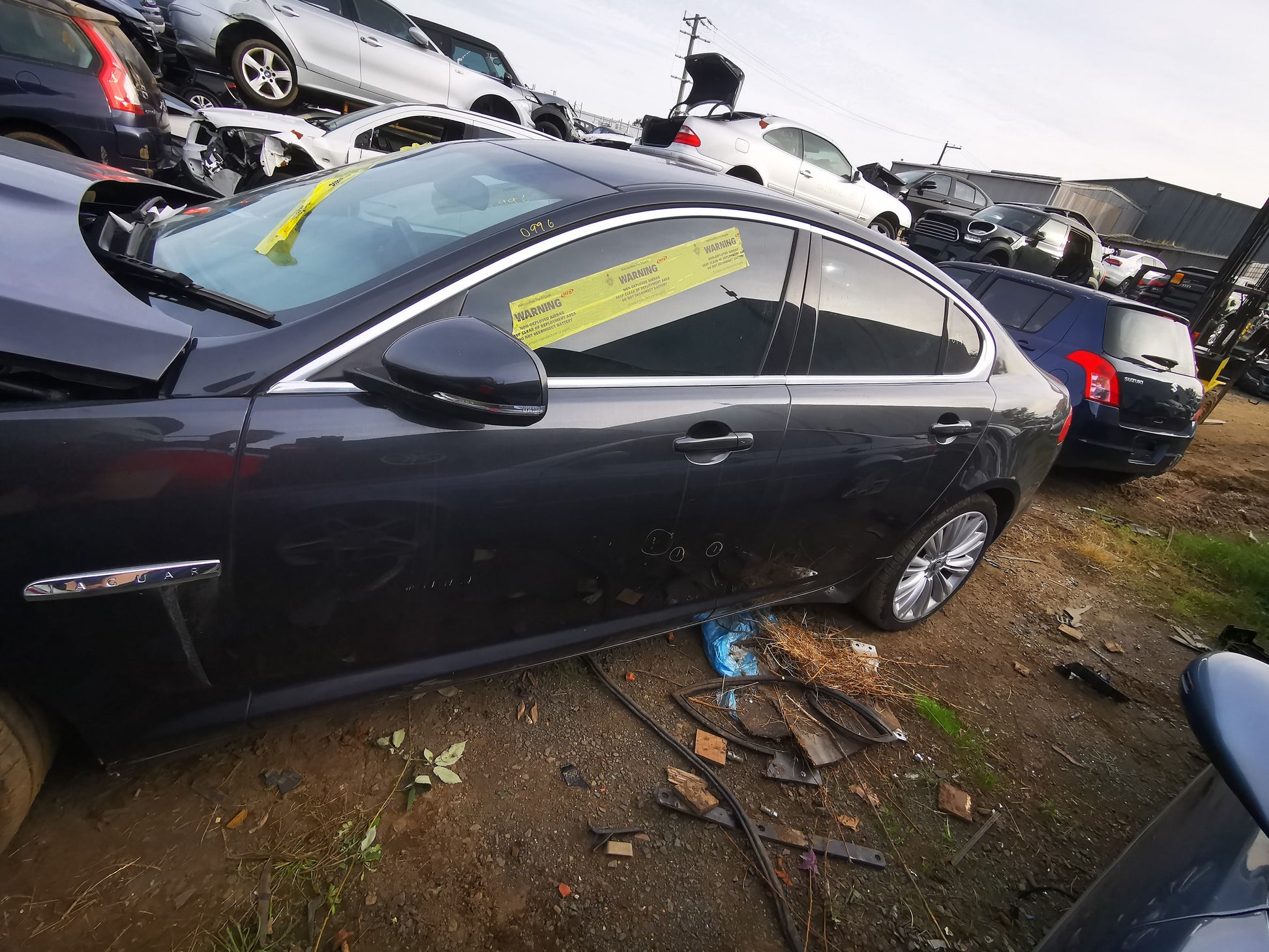 2013 JAGUAR XF X250, 10/11-05/15 C2Z25151 RIGHT TAILLIGHT