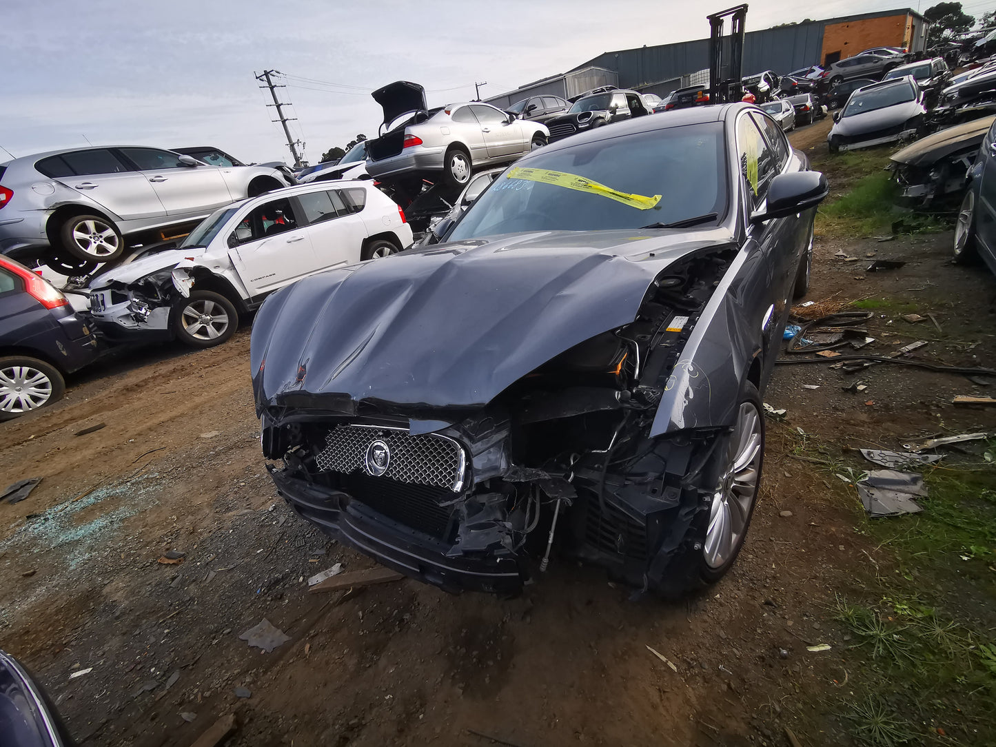 2013 JAGUAR XF X250, 10/11-05/15 C2Z25151 RIGHT TAILLIGHT