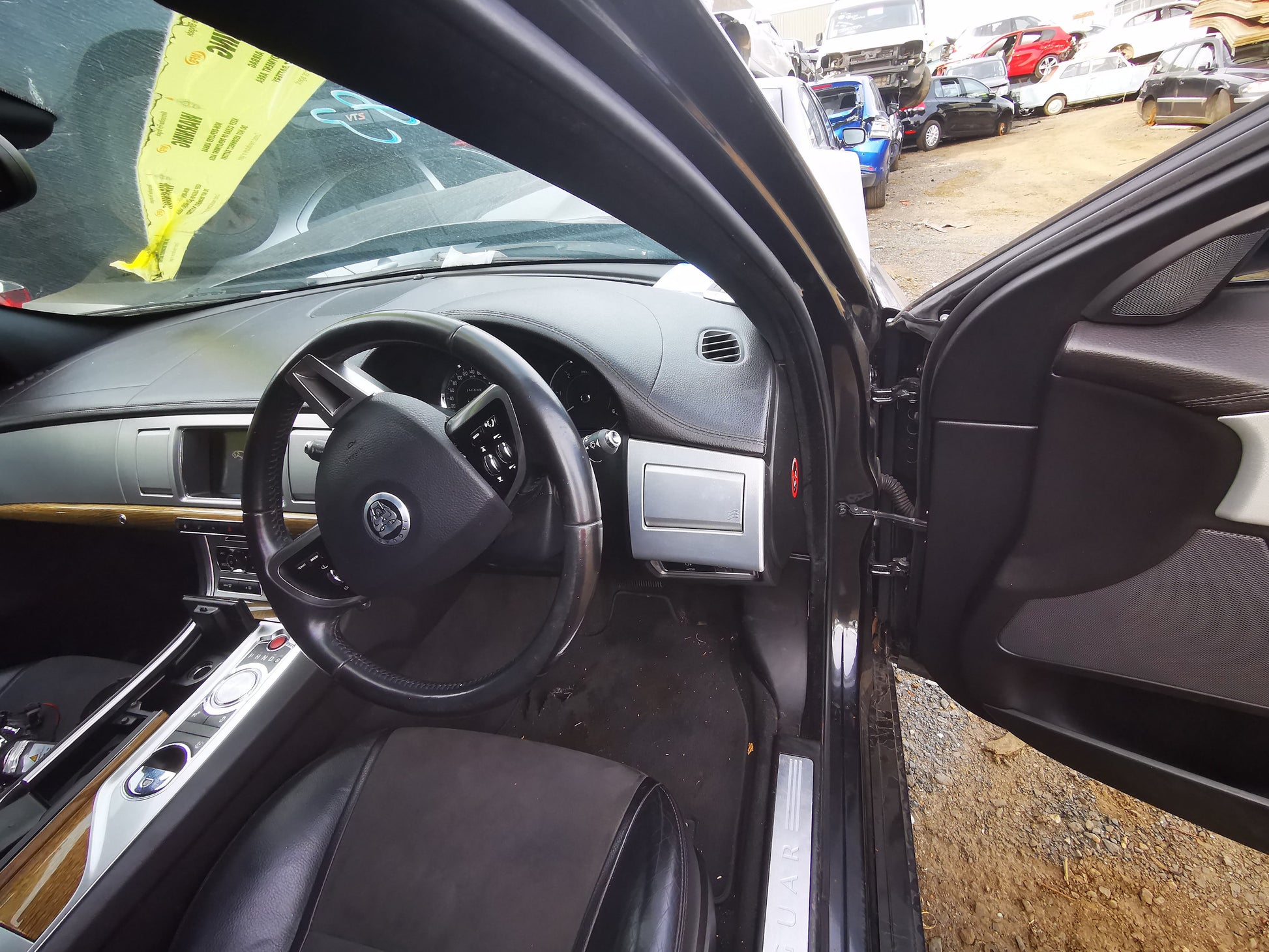 2013 JAGUAR XF LH REAR DOOR LOCK, NON KEYLESS TYPE, X250, 06/08-05/15 C2Z11456 DOOR BOOT GATE LOCK