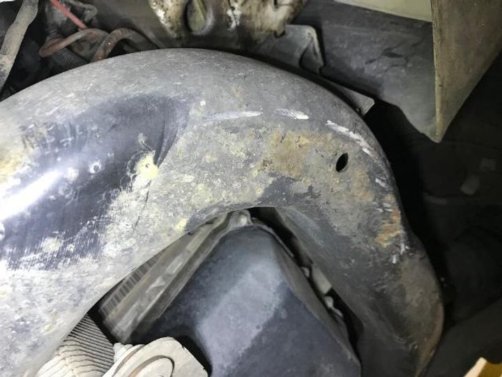 2007 VOLKSWAGEN TRANSPORTER T5, 08/04-06/15 7H0821102E RIGHT GUARD