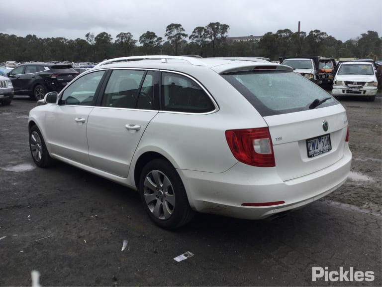 2011 SKODA SUPERB 3T, LH SIDE, 03/09-12/15 3T0857551K SUNVISOR