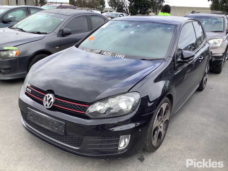 2011 VOLKSWAGEN GOLF GEN 6, LH SIDE, HATCH/WAGON, BLACK, 12/08-03/13 SUNVISOR