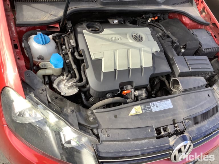 2010 VOLKSWAGEN GOLF ENGINE ECU, 2.0, DIESEL, CBAB CODE, ECU ONLY, GEN 6, 10/08-03/13 03L906022LB ECU