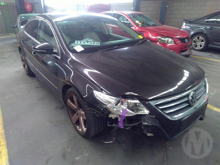 2008 VOLKSWAGEN PASSAT 3CC, SEDAN, W/ PARK SENSOR TYPE, 08/08-02/12 3C8807417P REAR BUMPER