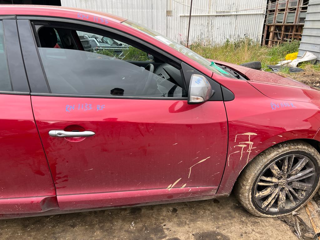 2014 RENAULT MEGANE X32/B95/K95, 5DR HATCH/WAGON, GT-LINE, GREY, 07/13-06/14 963020181R LEFT DOOR MIRROR