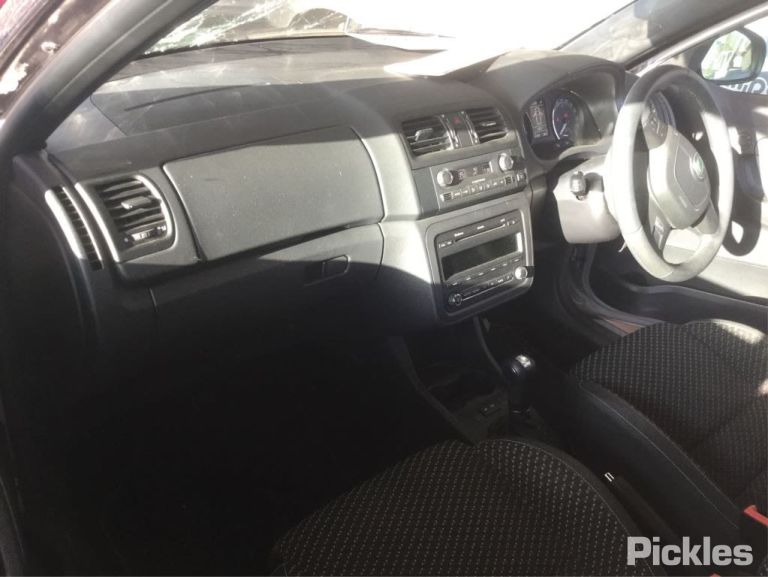 2014 SKODA FABIA 5J, PAIR, 08/11-01/15 5J2857551AG 5J2857552R SUNVISOR