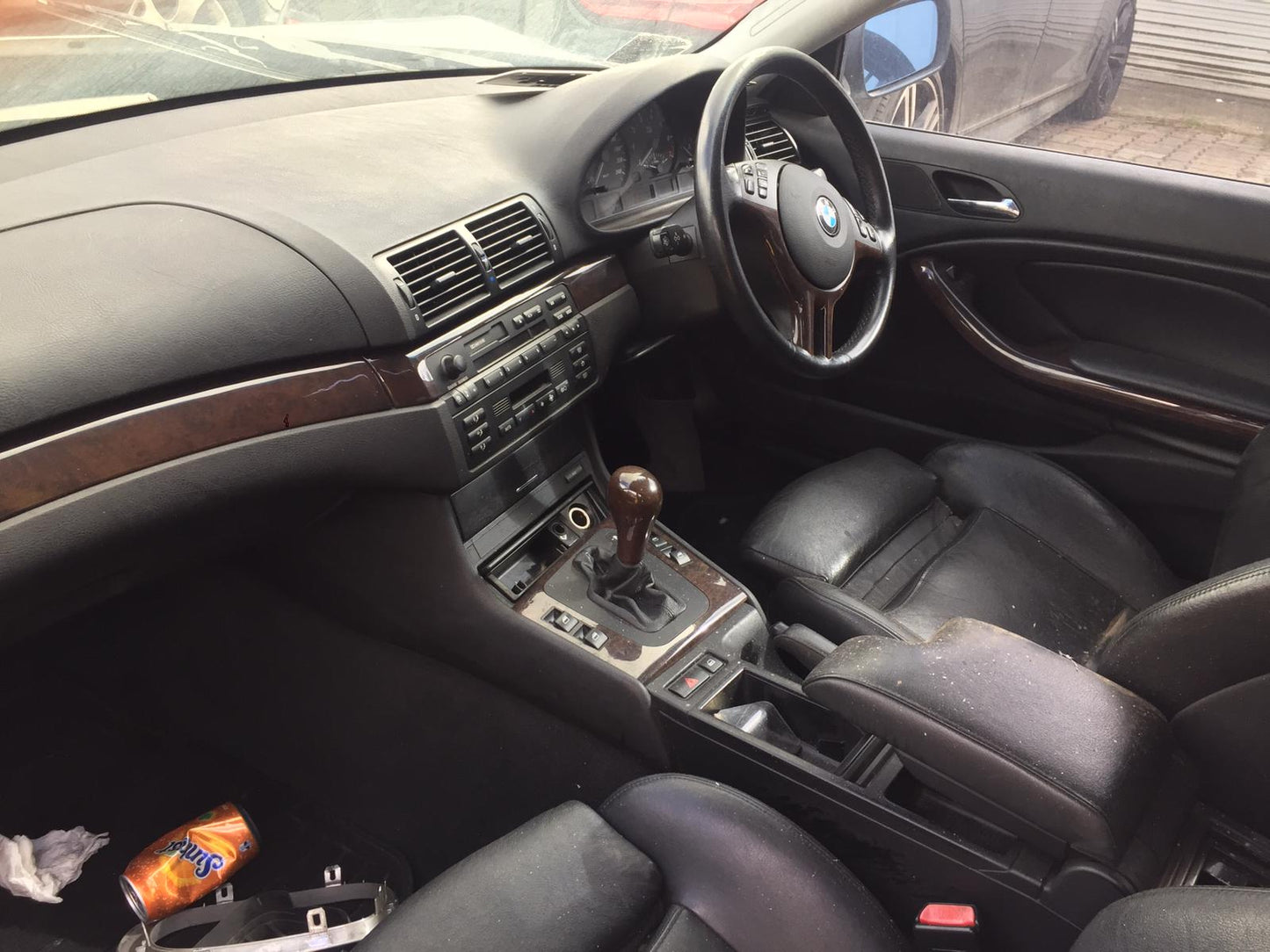 2003 BMW 3 SERIES E46, RH SIDE, BLACK, SEDAN/HATCH/WAGON/COUPE, 09/98-07/06 51162699048 SUNVISOR