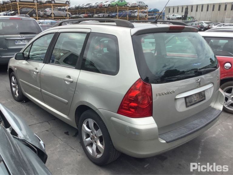 2007 PEUGEOT 307 T6, PAIR, 10/05-12/09 SUNVISOR