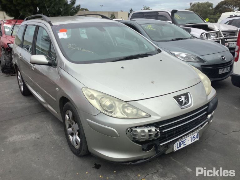 2007 PEUGEOT 307 T6, PAIR, 10/05-12/09 SUNVISOR