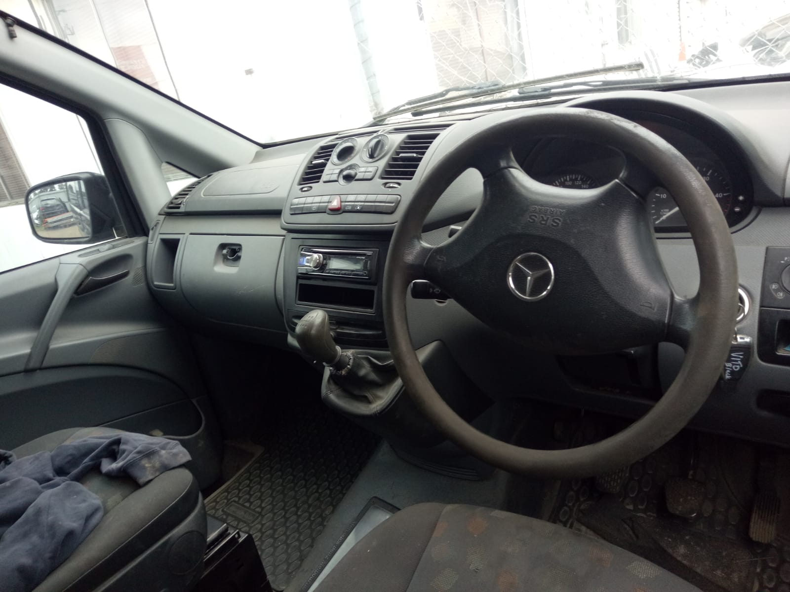 2010 MERCEDES VITO 639, 04/04-02/15 A6394601700 STEERING BOX RACK