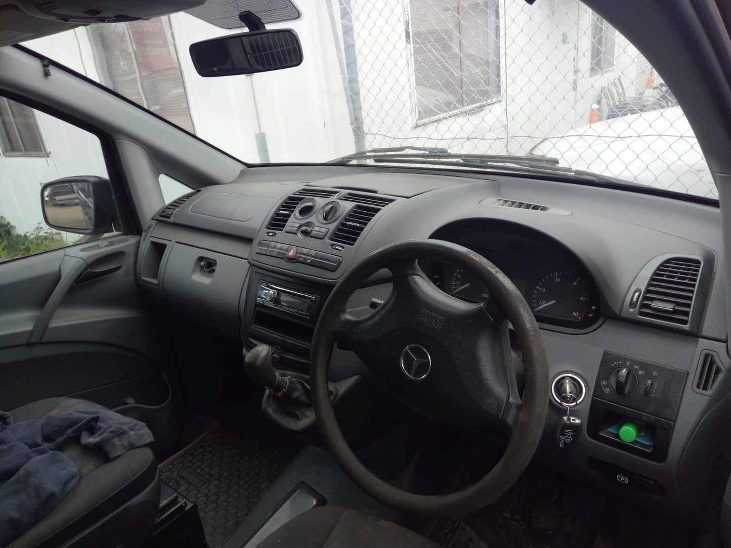 2010 MERCEDES VITO MANUAL, RWD, DIESEL, 2.1, 639, 716.652 CODE, 01/07-01/11 A6392600800 TRANS GEARBOX