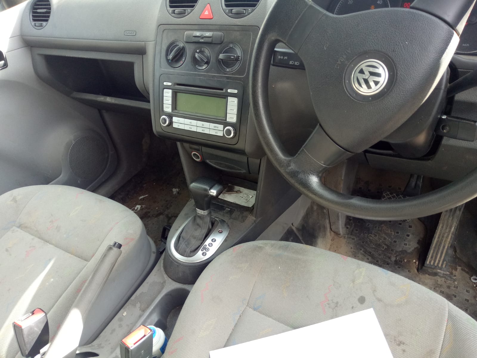 2007 VOLKSWAGEN CADDY 2K, AUTO T/M TYPE, 12/04-08/10 1T2713041A GEAR STICK SHIFTER