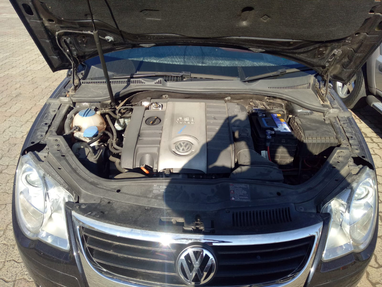 2007 VOLKSWAGEN EOS RH FRONT, ASSY (BELT AND STALK), 1F, 02/07-12/14 1Q2857706 SEAT BELT STALK
