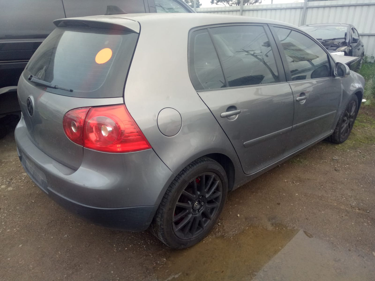 2008 VOLKSWAGEN GOLF GEN 5, PAIR, GREY, 07/04-02/09 1K0857551N 1K0857552K SUNVISOR