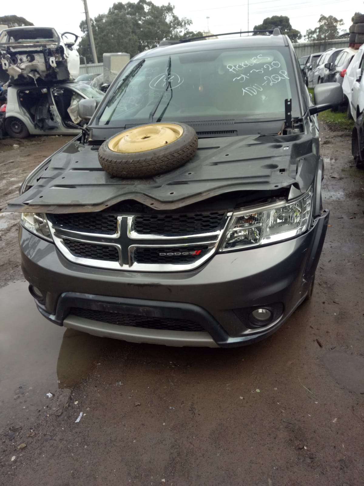 Wrecking 2012 DODGE JOURNEY for Used Parts DO0638