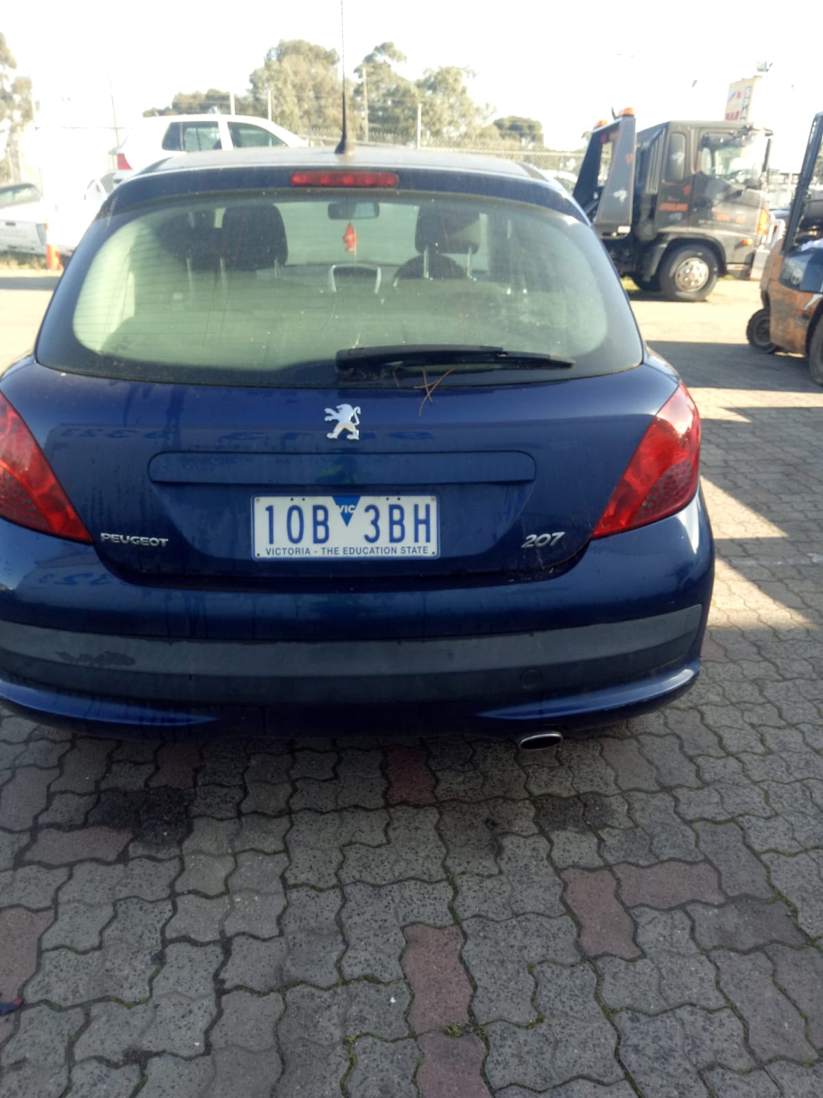 2007 PEUGEOT 207 LEFT FRONT DOOR LOCK, A7, 5DR HATCH, 03/07-12/12 9170CS DOOR BOOT GATE LOCK