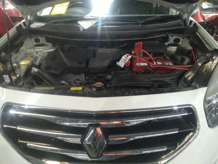 2012 RENAULT KALEOS H45, W/ PARK SENSOR TYPE, 07/11-03/13 850109939R REAR BUMPER