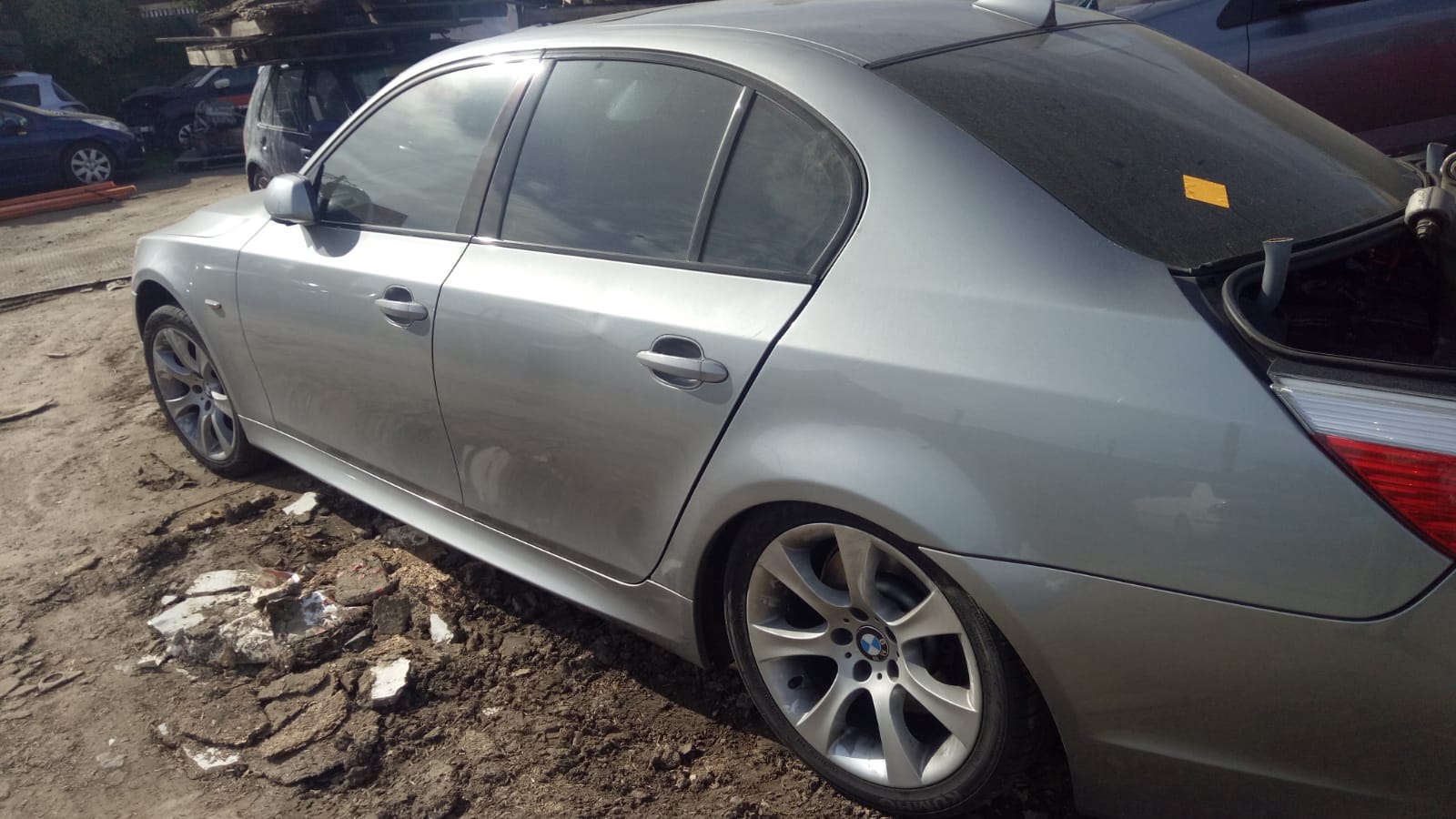 2006 BMW 5 SERIES E60, DUAL ZONE CLIMATE CONTROL TYPE, 10/03-03/07 64116988504 HEATER AC CONTROLS