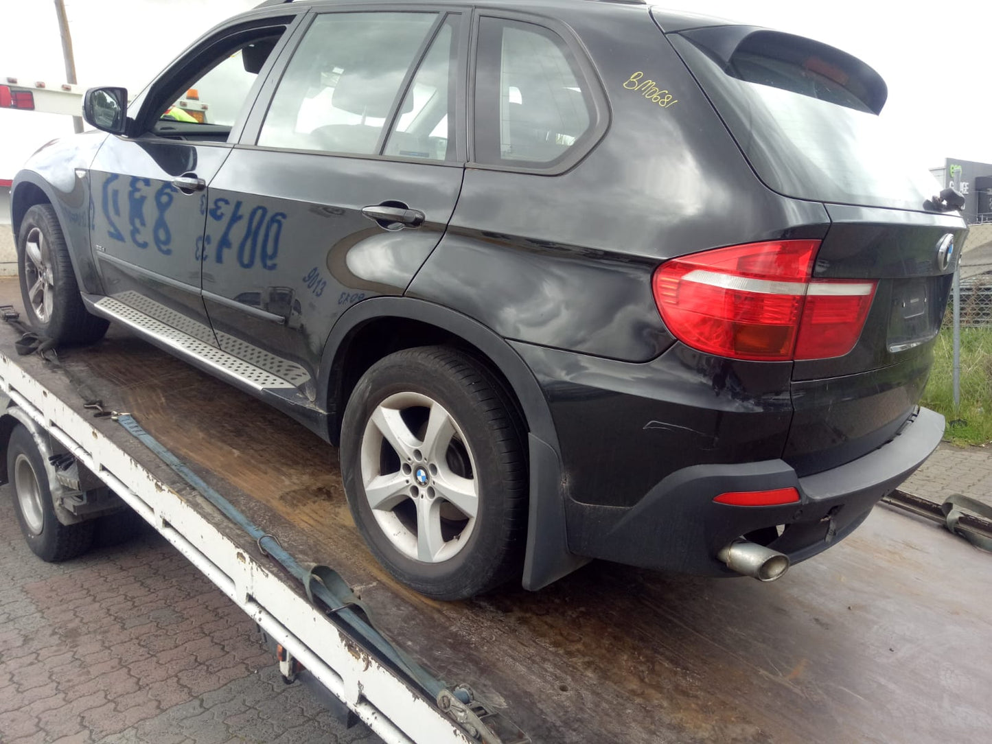 2008 BMW X5 3.0, DIESEL, M57N/M57/T2/N57/N57S, E70, 01/07-08/13 17117586543 RADIATOR SUPPORT