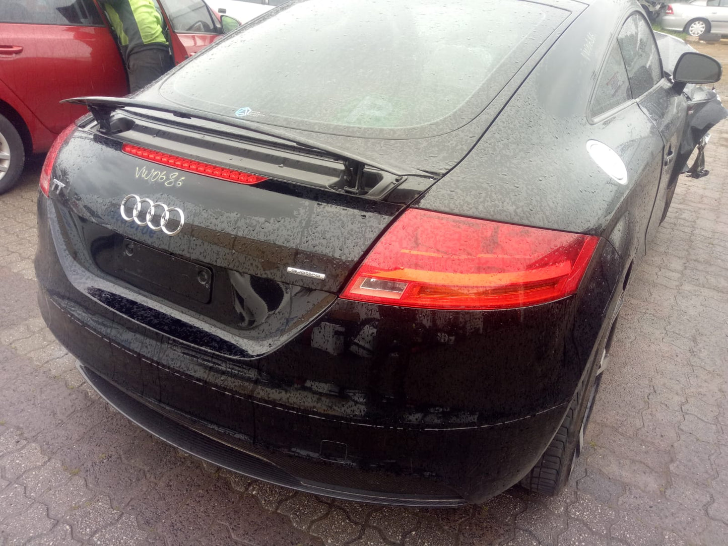 2010 AUDI TT 8J, 09/06-12/14 COURTESY LIGHT