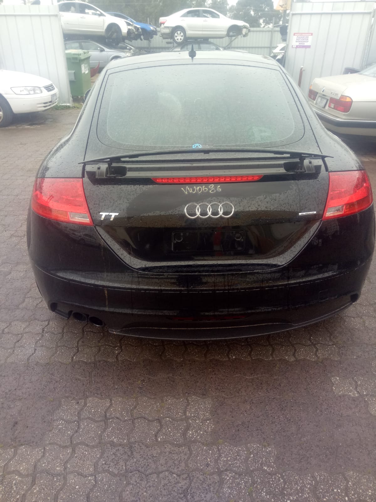 2010 AUDI TT 8J, 09/06-12/14 COURTESY LIGHT