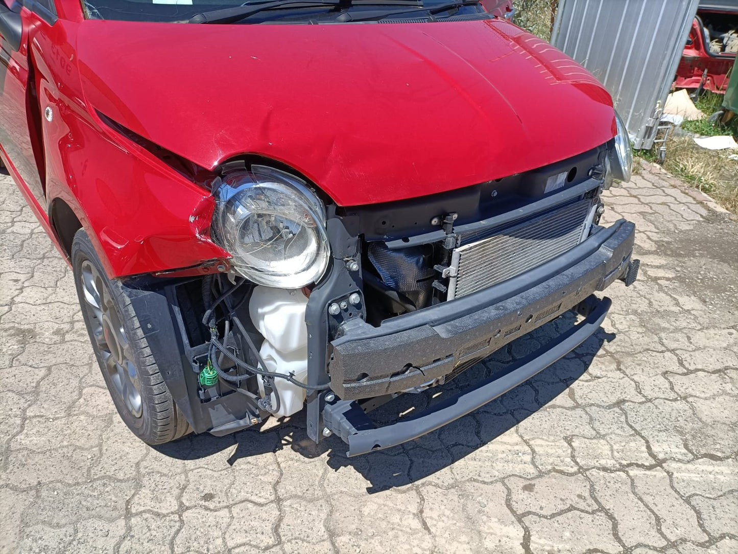 2014 FIAT 500 LEFT FRONT DOOR LOCK, 03/08- 51827415 DOOR BOOT GATE LOCK