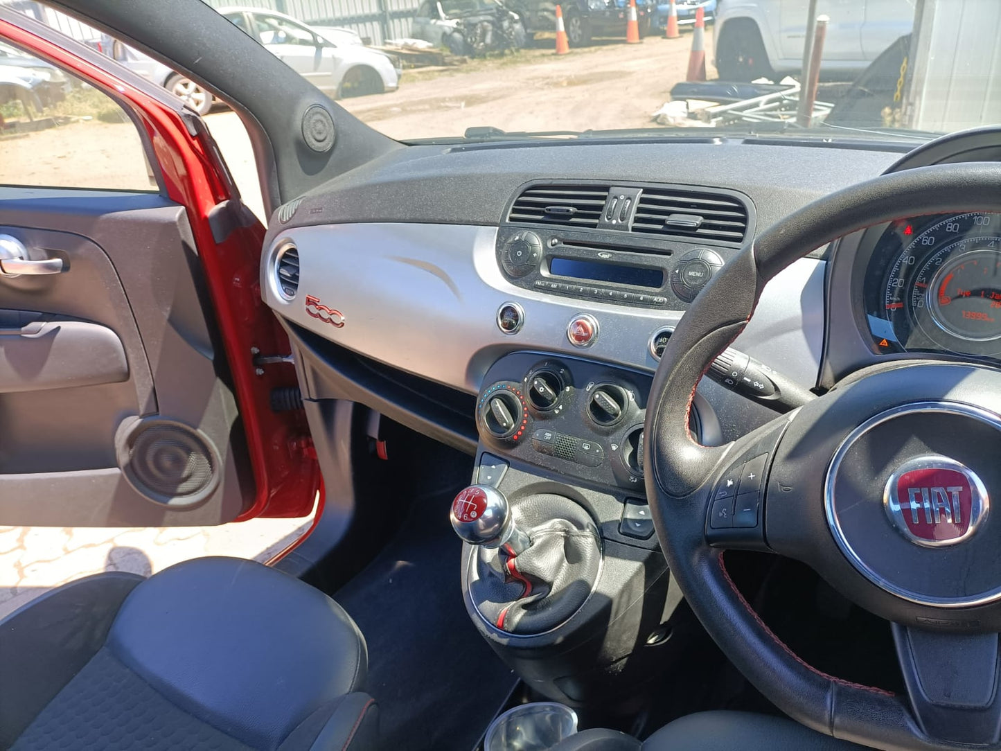2014 FIAT 500 1.4, PETROL, 169A3, 03/08-02/17 THROTTLE BODY