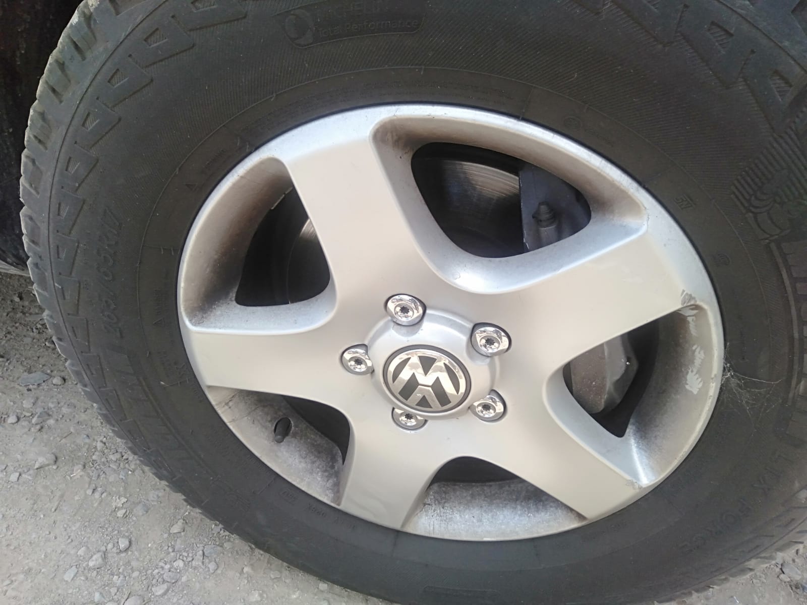 2007 VOLKSWAGEN TOUAREG 7L, W/ MOULD TYPE, 09/03-12/10 7L0833055M LEFT REAR DOOR SLIDING