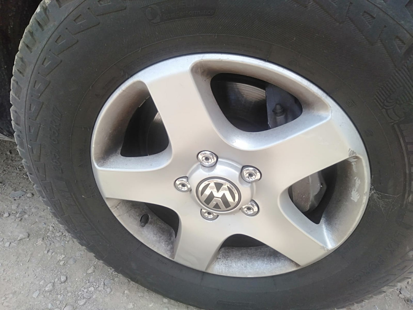 2007 VOLKSWAGEN TOUAREG 7L, W/ MOULD TYPE, 09/03-12/10 7L0833055M LEFT REAR DOOR SLIDING