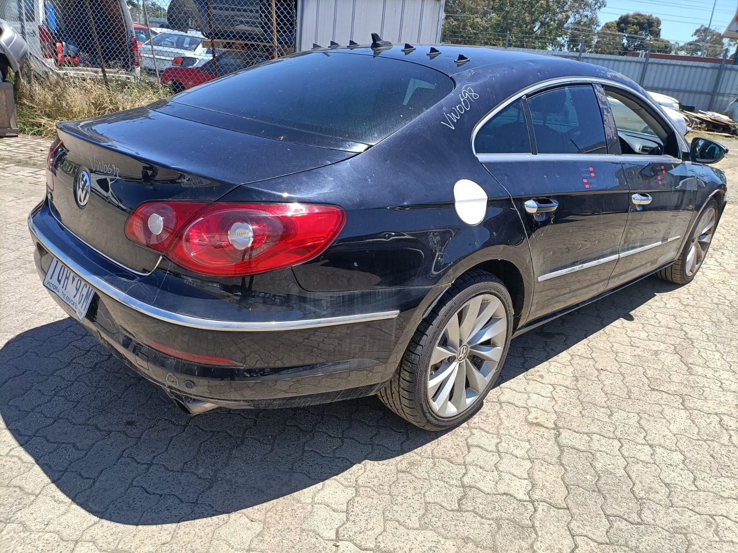 2011 VOLKSWAGEN PASSAT 3CC, PAIR, SEDAN, 01/09-02/12 1K0857551N 1K0857552K SUNVISOR