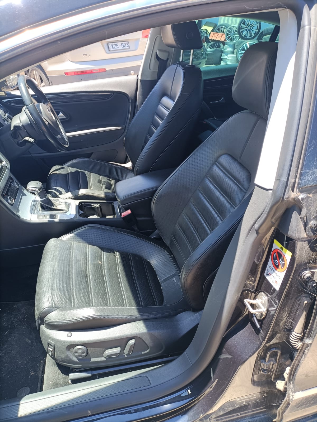 2011 VOLKSWAGEN PASSAT 3CC, PAIR, SEDAN, 01/09-02/12 1K0857551N 1K0857552K SUNVISOR