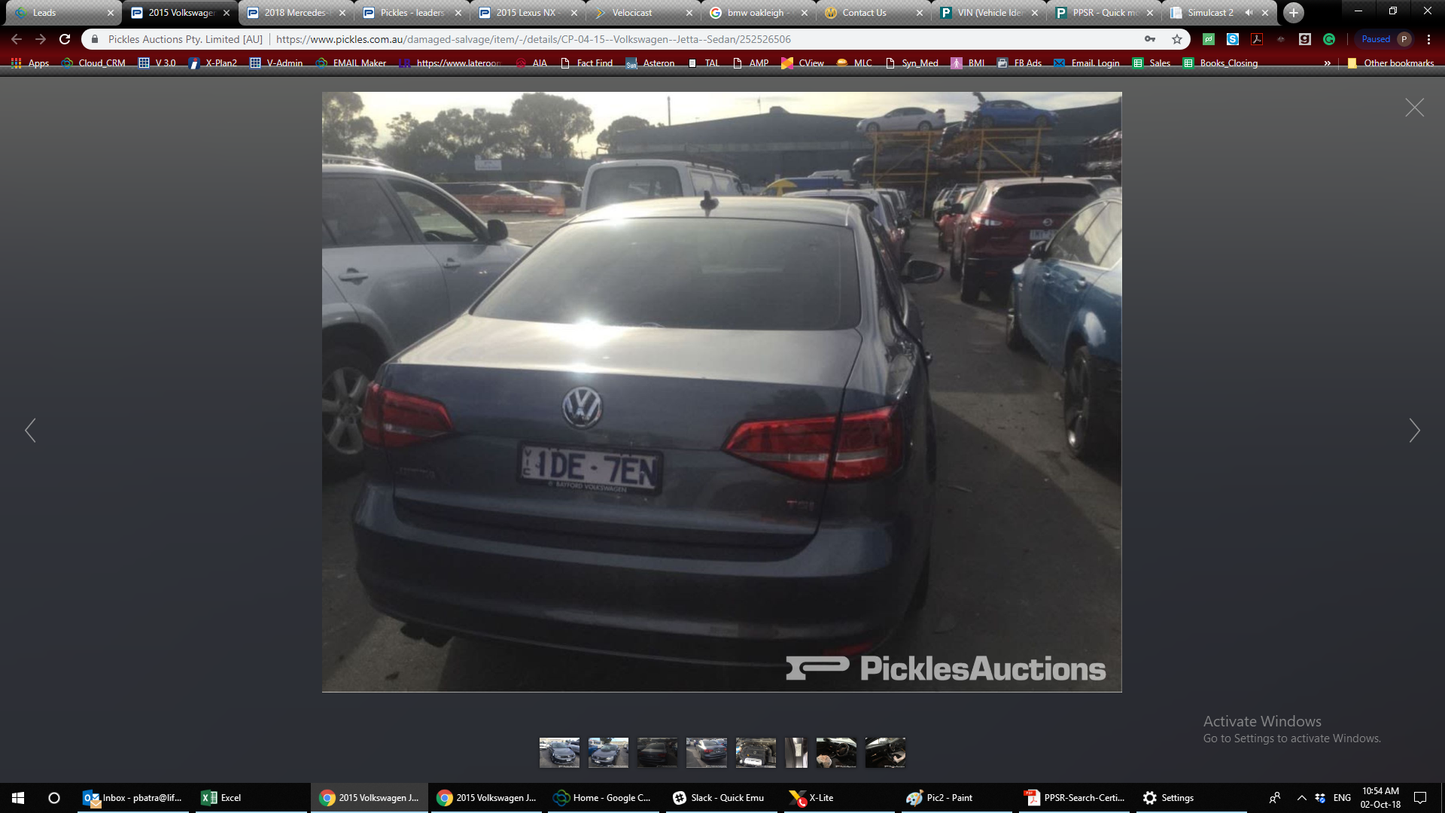 2015 VOLKSWAGEN JETTA FRONT (CENTRE), NON SUNROOF CONTROLS TYPE, 1B, 11/14-12/17 1K8947106C COURTESY LIGHT