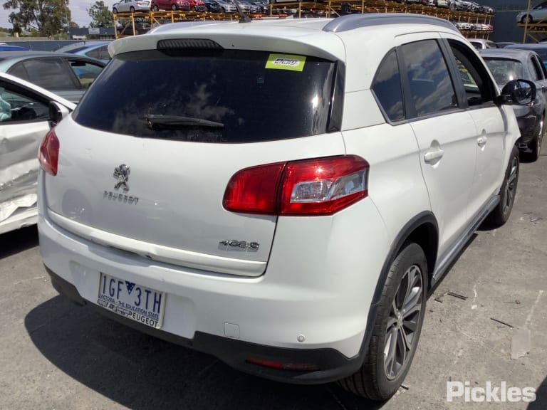 2015 PEUGEOT 4008 06/12-12/17 1607993480 LEFT REAR DOOR SLIDING