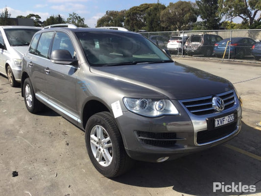 2010 VOLKSWAGEN TOUAREG DIESEL, 3.0, BKS/CASA CODE, RH SIDE, 7L, 10/06-12/10 7P0145804C INTERCOOLER