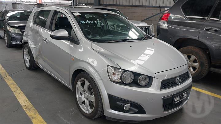 2013 HOLDEN BARINA TM, W/ CHROME RING TYPE, 09/11-08/16 RIGHT HEADLAMP